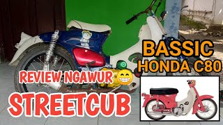 REVIEW STREETCUB COSTUM BASSIC HONDA C80