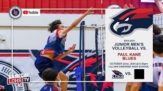 Lillian Osborne vs Paul Kane Jr Men’s Volleyball