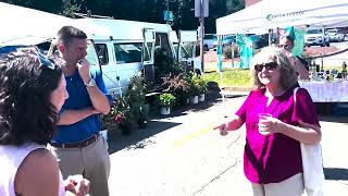 Lawmakers Visit Farmers Market