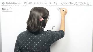 Rs Aggarwal - Exercise 14A - Question Number 4 and 5 - Constructions-Math Class 6 | Basic Math Glory