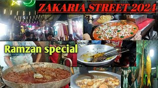 Zakaria Street Food Kolkata || Ramzan 2024 ❤️ Kolkata street Food || VR