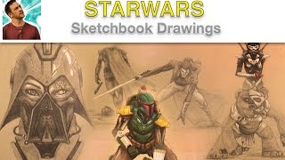 STARWARS Sketchbook Drawings