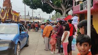 Bendición Barrio San Isidro, Nochixtlan, Oaxaca. 15 de mayo 2024.