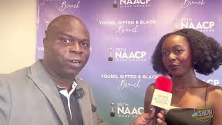 Danielle Jalade interview at the NAACP Young Black and Gifted Brunch in Los Angeles, CA.