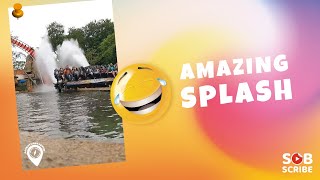 😅 Amazing Splash | Roller Coaster | Theme Park Enthusiast 🔥 ADVENTURES FEVER #shorts