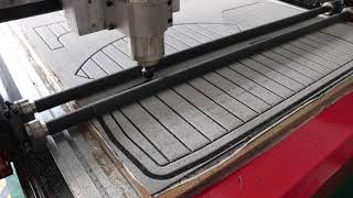 Komin sport custom double Grey color deck flooring for boat