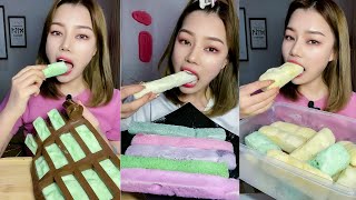 MUKBANG ICE EATING CRUNCHY SOUNDS 132