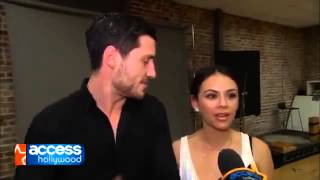 Inside Janel Parrish & Val Chmerkovskiy's 'DWTS' Finale Preps