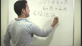 Maths - Lowest common Multiple (Small Numbers)