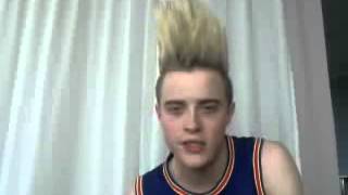 Jedward Twitcam from Sweden 2/8/2012 part 2