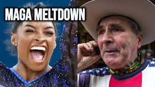 MAGA Supporters EXPLODE In Simone Biles Tantrum After Stunning Post Goes Viral