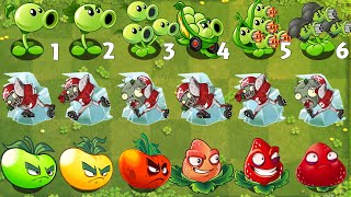 Pvz 2 Challenge - Every Plants Power Up VS Team Frozen All-Star Zombie - Who Will Win ？