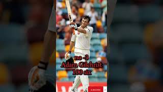 top 5 most six in test cricket history #shorts #cricket