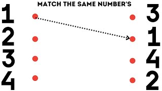 "Maths Worksheet" || Match the same  Numbers || 123 Match the Number's.