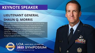 LOA2023 Keynote - Lt Gen Shaun Morris (Life Cycle Management Center at War)