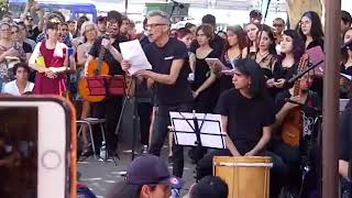 Cantata Santa María de Iquique en Alameda