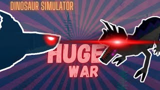 Dinosaur Simulator - HUGE WAR!