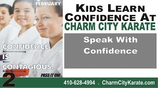 Speak With Confidence - Chat From The Mat on Confidence