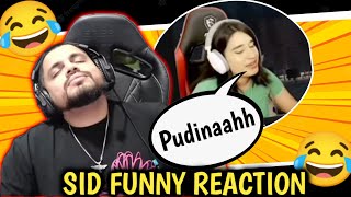 SID RAID GONNA WRONG 😂 | 18+ ( Pudinaahh.....) 🤣 SID Funny Reaction on Mintyygal