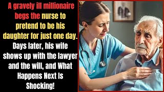 sick millionaire begs the nurse to pretend to be his daughter for a day  What Happens Next Is Shocki