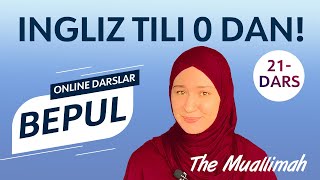 "O'ta iqtidorlilar" uchun Ingliz tili 0'dan😋 | 21-DARS: Ingliz tilida qiziqarli "Yo'q" deyish