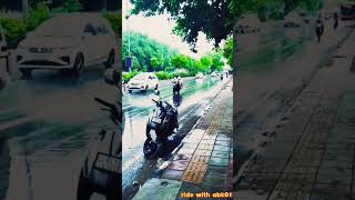 best ride in rain||enjoy this ride on Suzuki Access 125|| #ridewithabk01#suzukiuk#lovetotravel