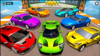 Crazy GT Stunt Car Extreme 3D - Mega Ramp Sports Car Racing Simulator : Android GamePlay #1