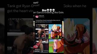 Streets saying Tank made Ryan Garcia look like Goku with the heart virus.