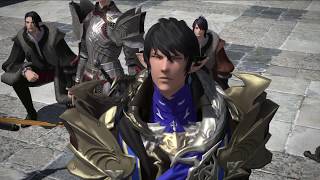 Final Fantasy XIV German Dub Aymeric Meets Midgardsormr