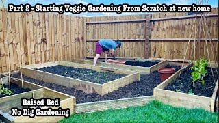 Building self sufficient kitchen garden | Raised Bed Garden | Garden Update | Nepalese Garden in UK