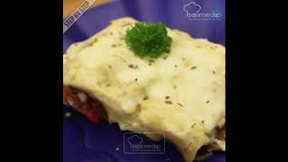 Resep Lasagna Gulung Ternikmat, Lezat, Bumbu Meresap Dan Sangat Enak