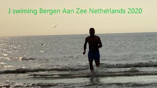 J swiming Bergen Aan Zee The Netherlands 2020 🇳🇱