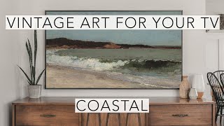 Coastal Art for Your TV | 1-Hour 4K HD Vintage Painting Slideshow | Beach Art