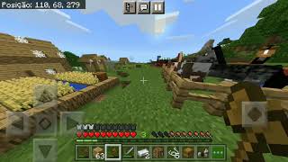 Minecraft Survival 2 [EP] 2 batalhando com um creeper atômico