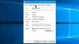 Create an indelible file or folder in Windows 10 !! ساختن فایل یا فولدر غیر قابل حذف در ویندوز 10!!