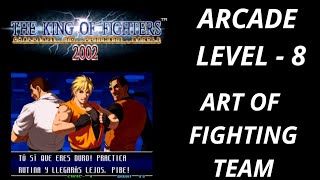 The King of Fighters '2002 - Arcade (Level 8) Art of Fighting Team (Spanish).