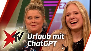 ChatGPT als Reiseleiter: Life-Hack oder Reinfall? @Karina2you. | stern TV Talk