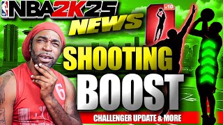 NBA 2K25 NEWS | SHOOTING BOOST CHALLENGER UPDATE & MORE