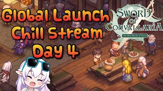 Tower Climbing & Spiral Grinding! Day 4 | Sword Of Convallaria Global