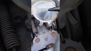 How to refill Hydraulic floor Jack with Hydraulic fluid