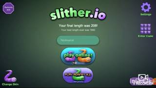 Slither.io/1 часть💚💛