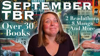 My Ludicrous September TBR | 2 Readathons and some Manga