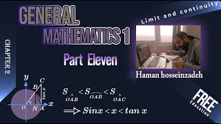 general mathematics 1-ریاضی عمومی1- حد و پیوستگی- قضایای حد- قضیه ی افشردگی- قسمت11