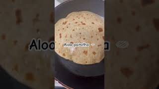 Dieting and me 😂#alooparatha