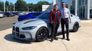 Our showroom's new paperweight! 2023 BMW M4 CSL