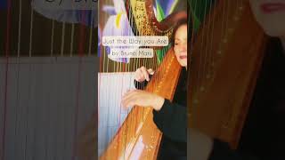 Just The Way You Are Bruno Mars | harp cover