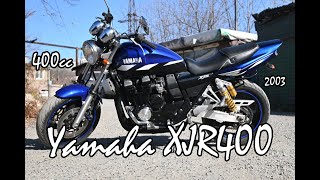 Обзор мотоцикла Yamaha XJR400 2003 года выпуска. Тестрайд.