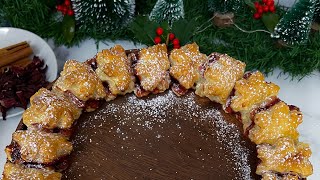 Sorrel Puff Pastry Star Wreath | Holiday Appetizer Series | Christmas Hosting || FRUGALLYT