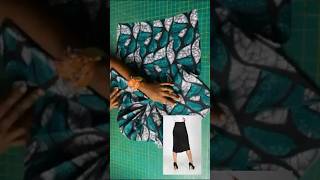 HOW TO MAKE A PLEATED BACK VENT OR SLIT #shorts  #YouTubeMadeForYou