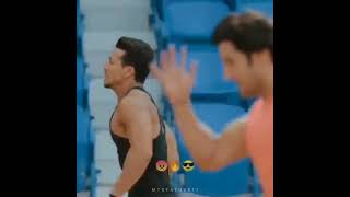 tiger shroff best attitude status 😎😎😎 tiger shroff rannig status 😈😈 #shorts